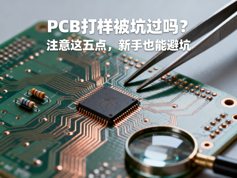 PCB打样被坑过吗？注意这五点，新手也能避坑