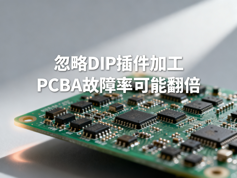 忽略DIP插件加工，PCBA故障率可能翻倍