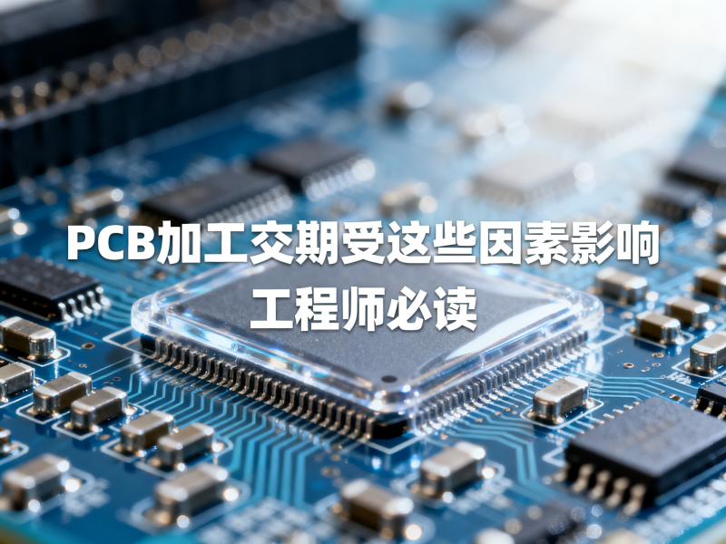 原来PCB加工交期受这些因素影响，工程师必读