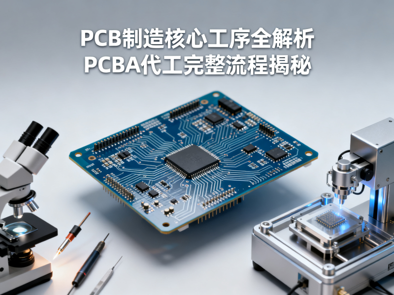 揭秘PCBA代工全流程：PCB制造关键工序一网打尽