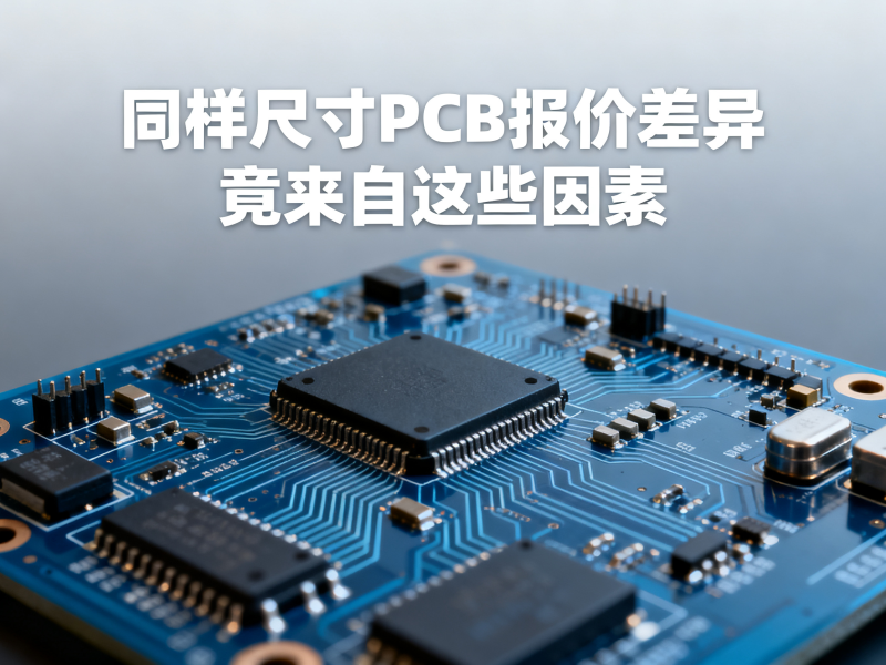 同样尺寸的PCB报价差异竟然来自这些因素 ，很多人都不知道