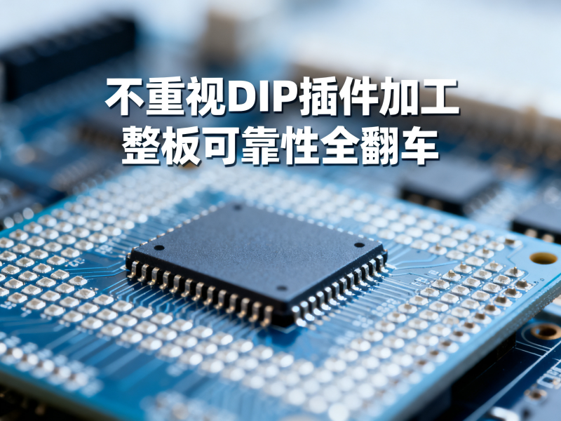 不重视DIP插件加工，整板可靠性全翻车