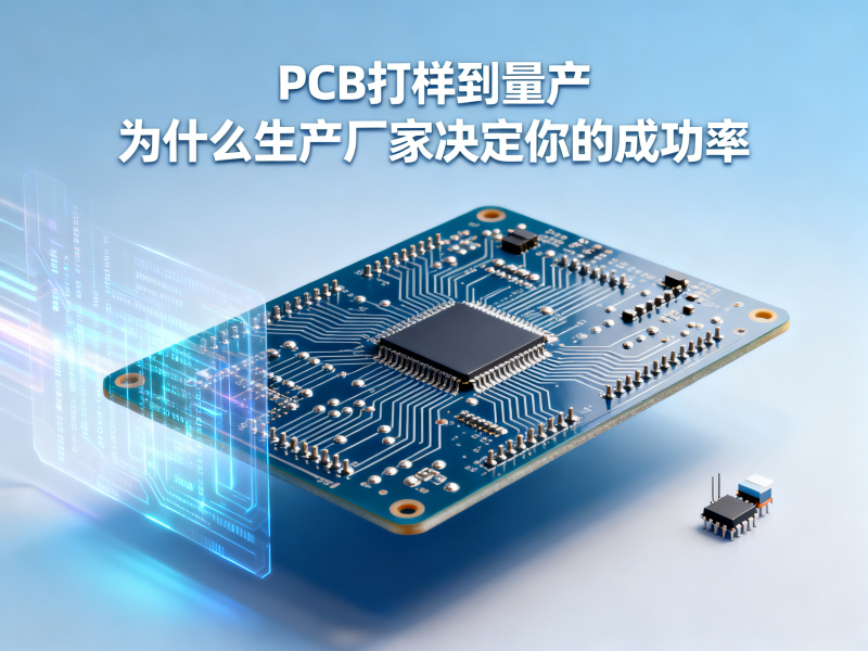 PCB打样到量产，为什么生产厂家决定你的成功率