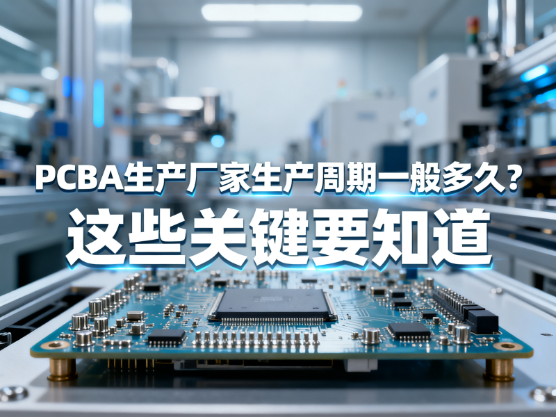 PCBA生产厂家生产周期一般多久？这些关键要知道