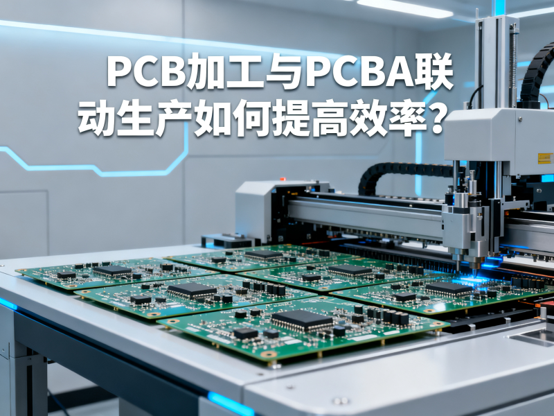 PCB加工与PCBA联动生产如何提高效率？