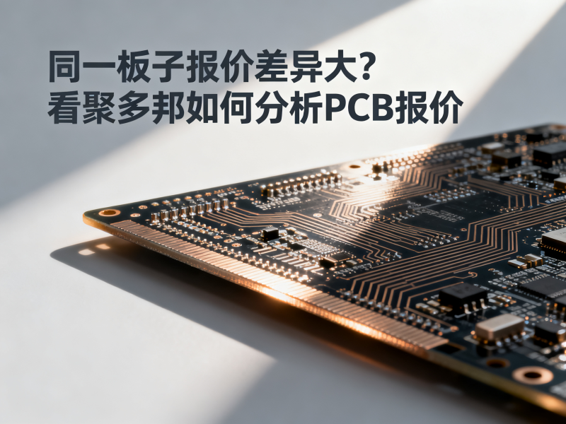 同一板子报价差异大？看聚多邦如何分析PCB报价
