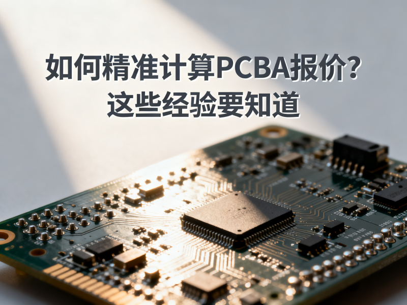 如何精准计算PCBA报价？这些经验要知道