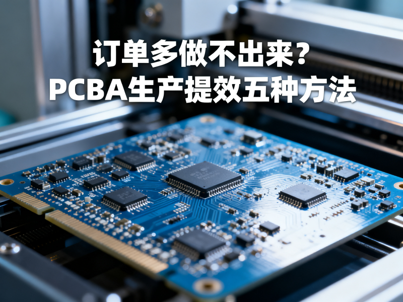 订单多了做不出来？教你PCBA生产提效的五种方法