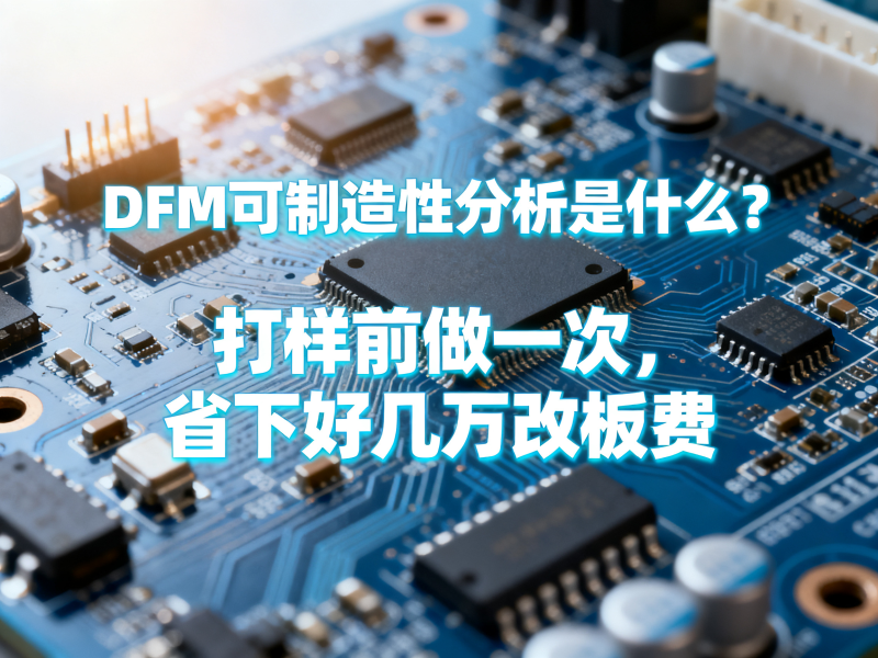 DFM可制造性分析是什么？打样前做一次，省下好几万改板费