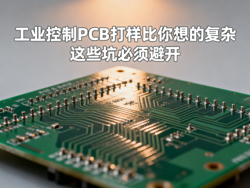 原来工业控制PCB打样比你想的复杂，这些坑必须避开