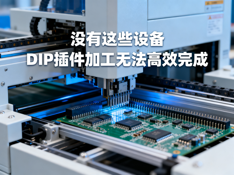 你的DIP插件还在慢慢人工插？设备不够，质量全靠运气