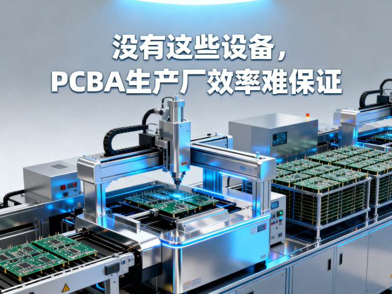 没有这些设备，PCBA生产厂效率难保证