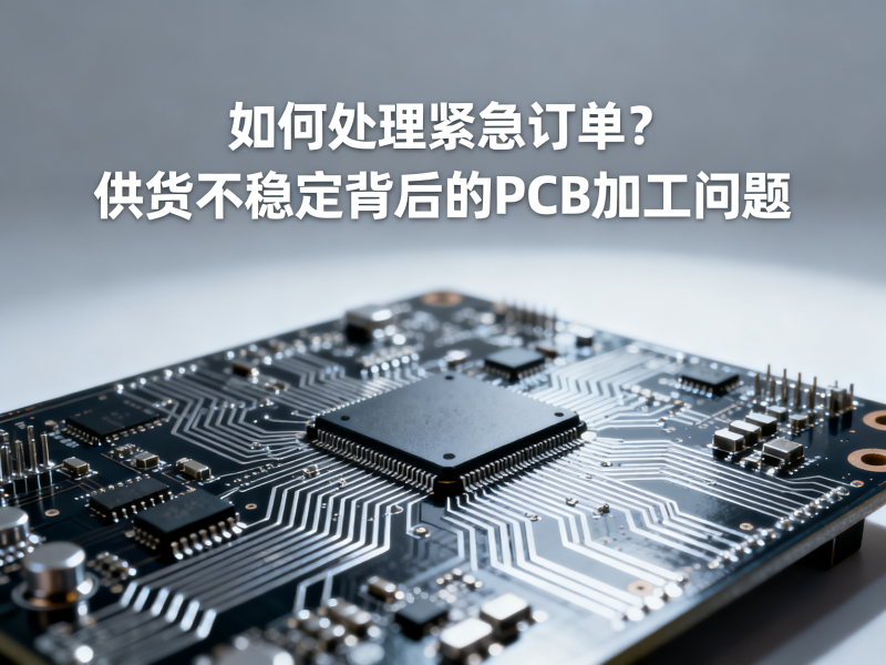 板子再急也别慌，PCB加工如何撑起长期稳定供货？