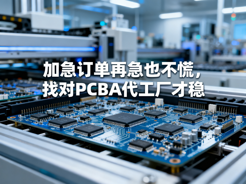 加急订单再急也不慌，找对PCBA代工厂才稳
