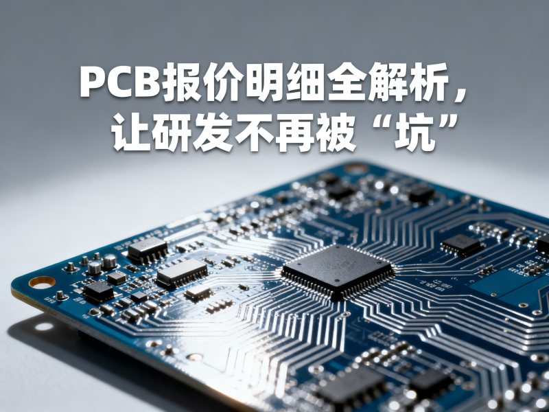 PCB报价明细全解析，让研发不再被“坑”