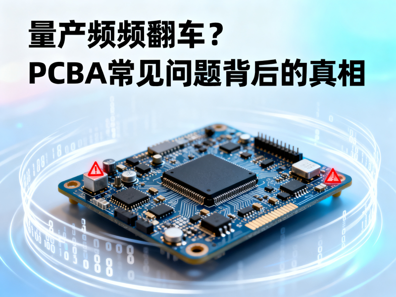 量产频频翻车？PCBA常见问题背后的真相