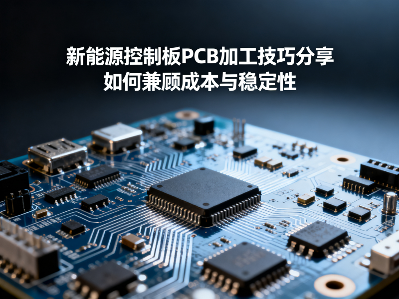 新能源板子掉链子？PCB加工不到位，整车都可能停摆