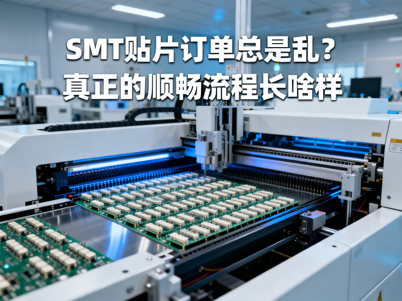 SMT贴片订单总是乱？看看真正的顺畅流程长啥样