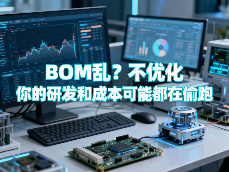 BOM乱？不优化，你的研发和成本可能都在偷跑