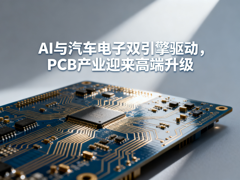 聚多邦|PCB产业资讯——「AI与汽车电子双引擎驱动，PCB产业迎来高端升级」