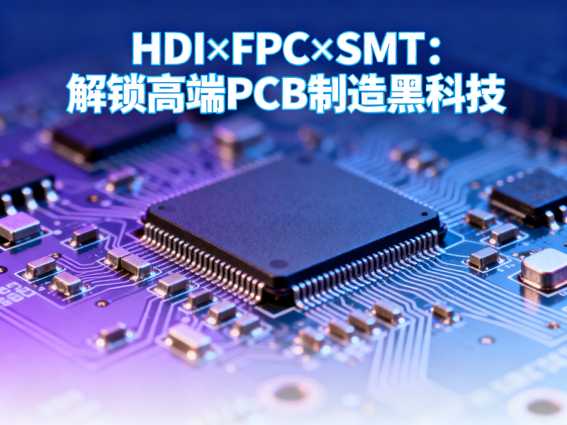 聚多邦|PCB行业资讯——「HDI×FPC×SMT：解锁高端PCB制造黑科技」