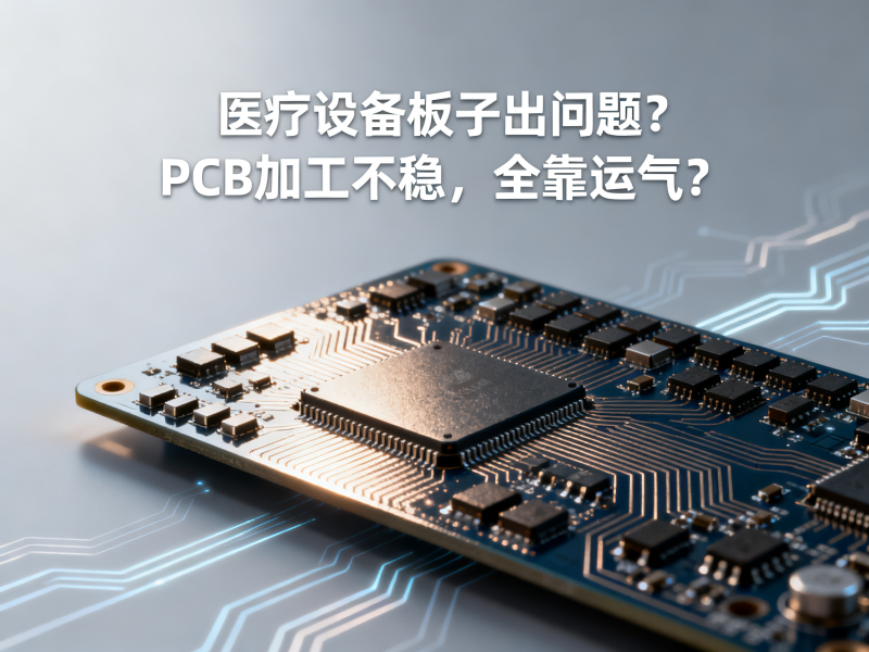 医疗设备板子出问题？PCB加工不稳，全靠运气？