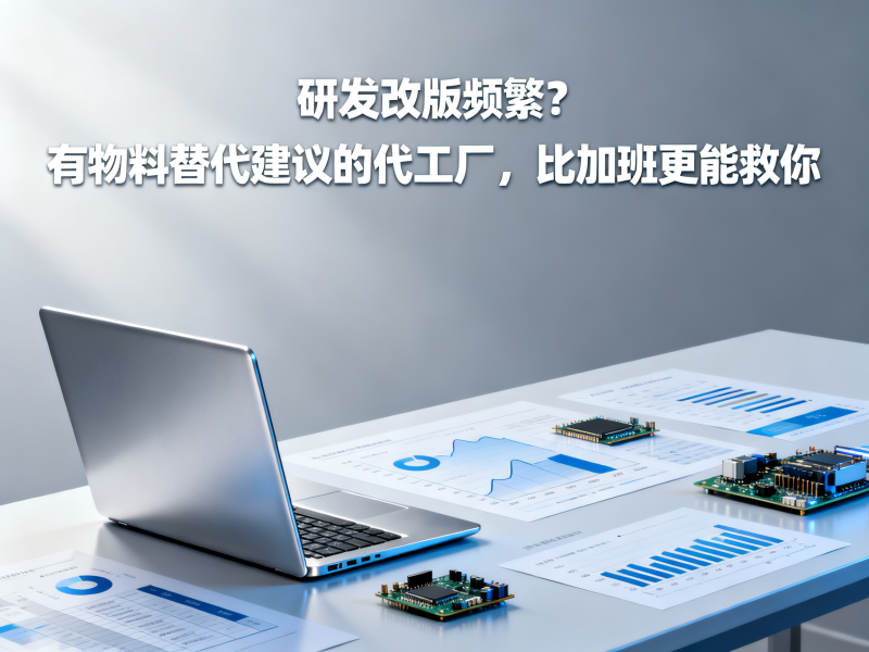 研发改版频繁？有物料替代建议的代工厂，比加班更能救你