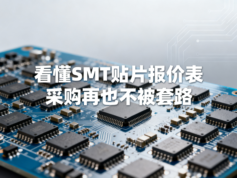 看懂SMT贴片报价表，采购再也不被套路