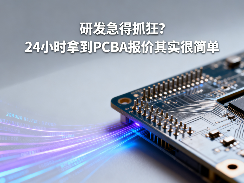 研发急得抓狂？24小时拿到PCBA报价其实很简单