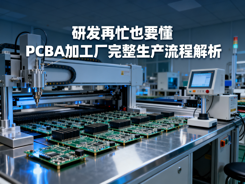 研发再忙也要懂，PCBA加工厂完整生产流程解析