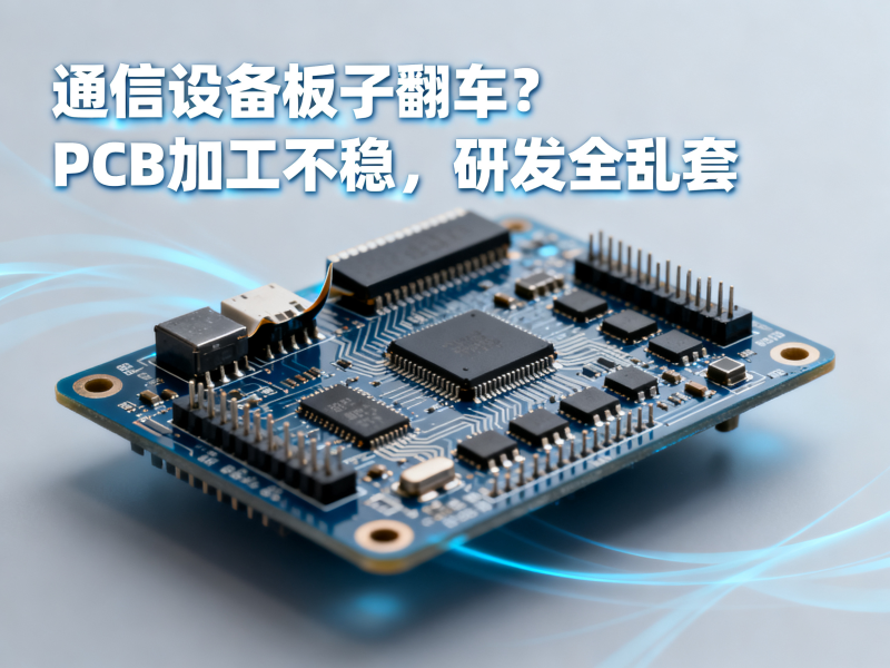 通信设备板子翻车？PCB加工不稳，研发全乱套