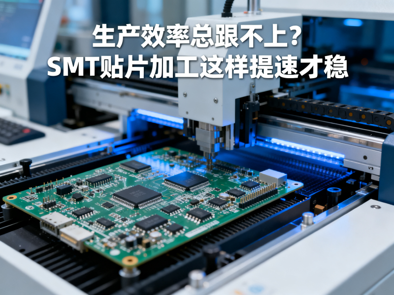 生产效率总跟不上？SMT贴片加工这样提速才稳