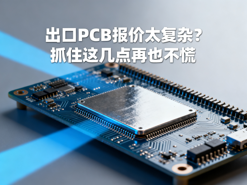 出口PCB报价太复杂？抓住这几点再也不慌