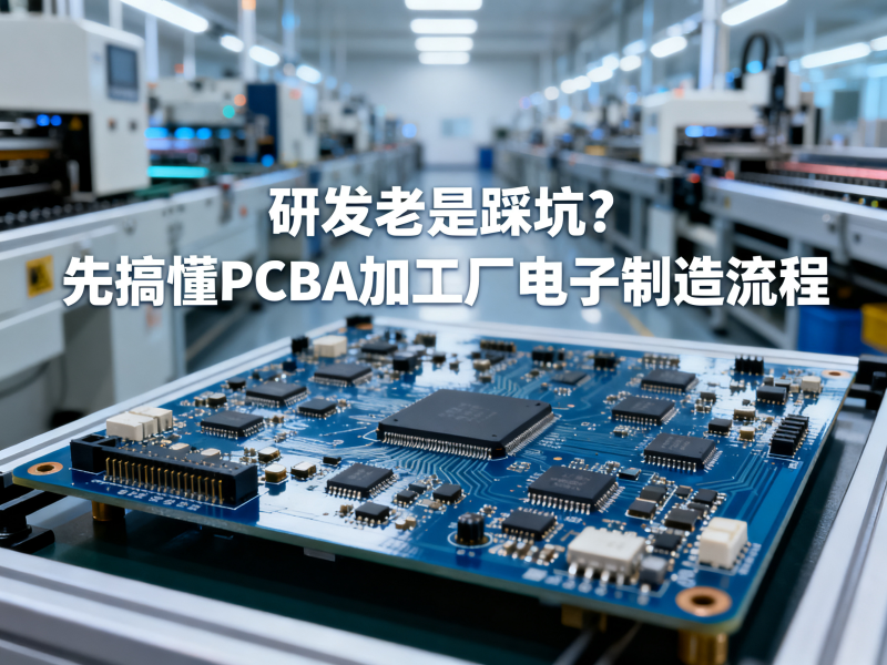 研发老是踩坑？先搞懂PCBA加工厂电子制造流程