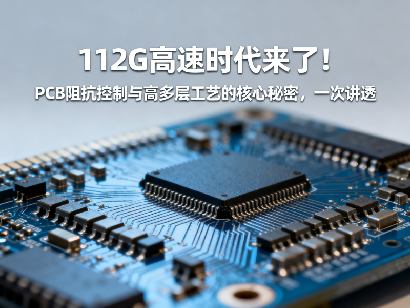 聚多邦|112G高速时代来了！PCB阻抗控制与高多层工艺的核心秘密，一次讲透