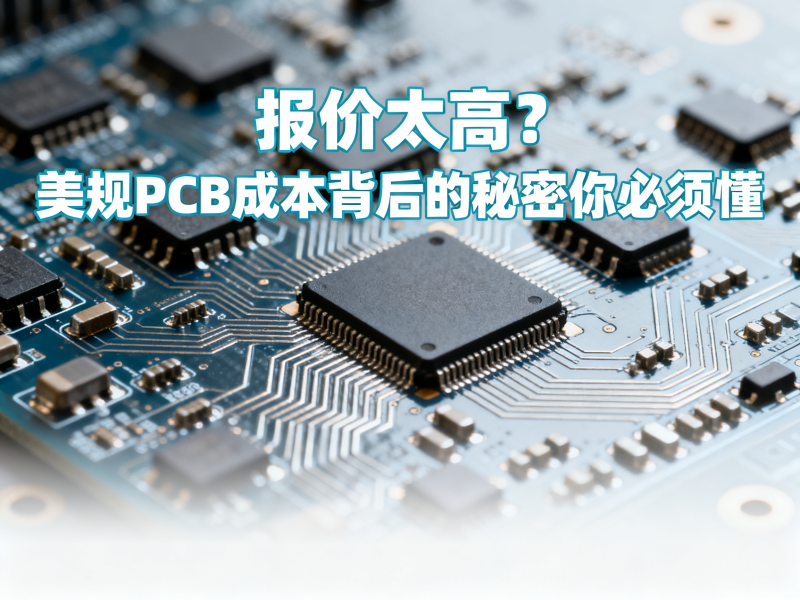 报价太高？美规PCB成本背后的秘密你必须懂