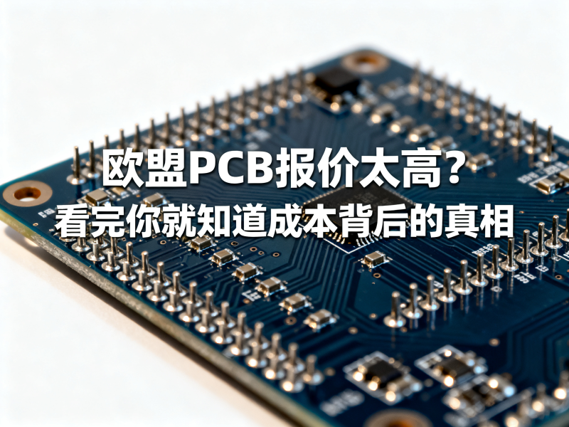 欧盟PCB报价太高？看完你就知道成本背后的真相