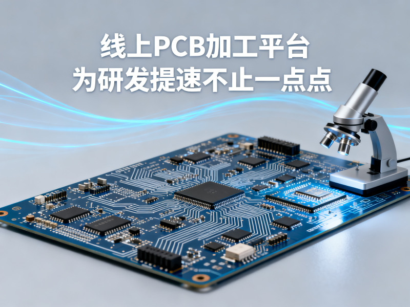 线上PCB加工平台，为研发提速的不止一点点