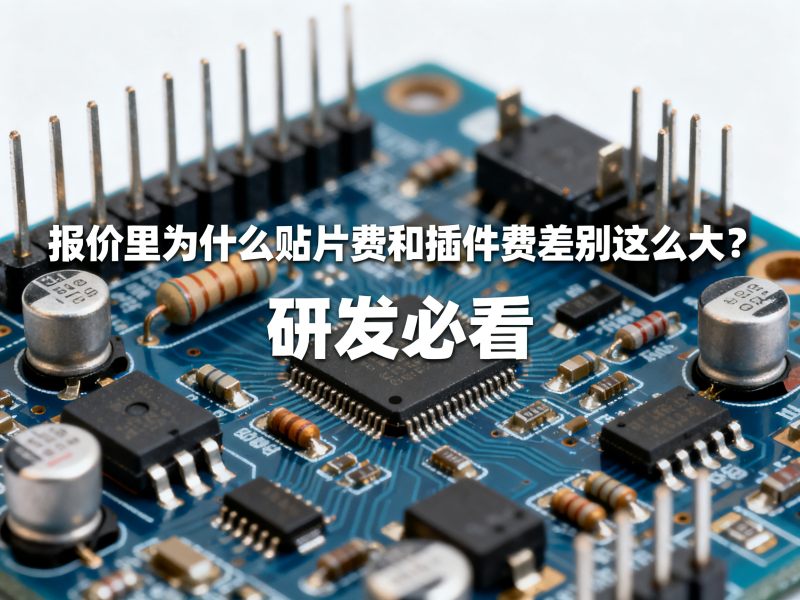 报价里为什么贴片费和插件费差别这么大？研发必看