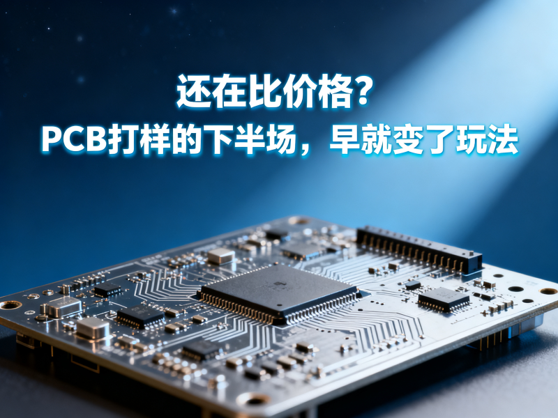 还在比价格？PCB打样的下半场，早就变了玩法