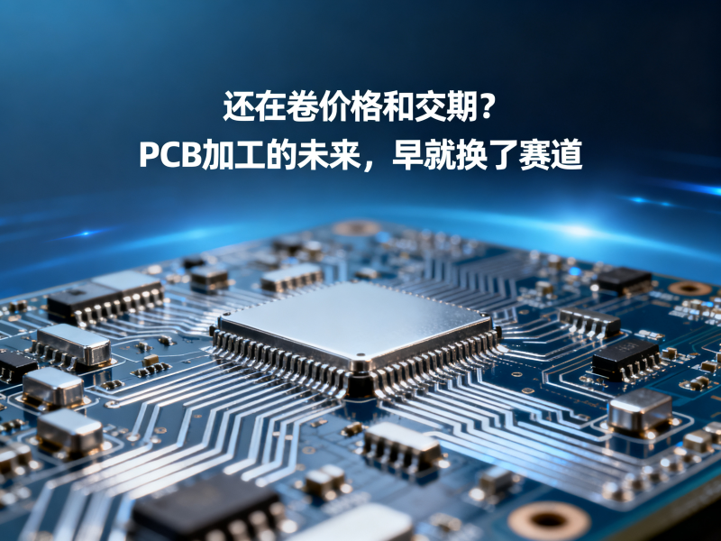 还在卷价格和交期？PCB加工的未来，早就换了赛道