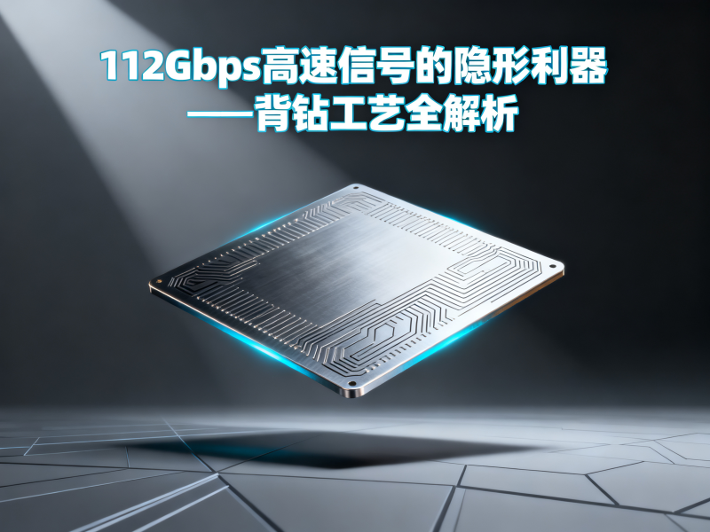 聚多邦讲解：112Gbps高速信号的隐形利器——背钻工艺全解析