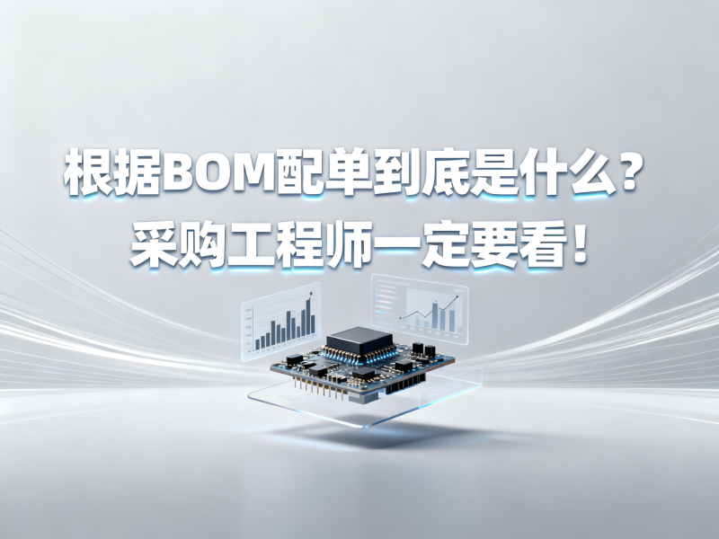 BOM配单是什么意思？采购工程师必须了解的完整流程