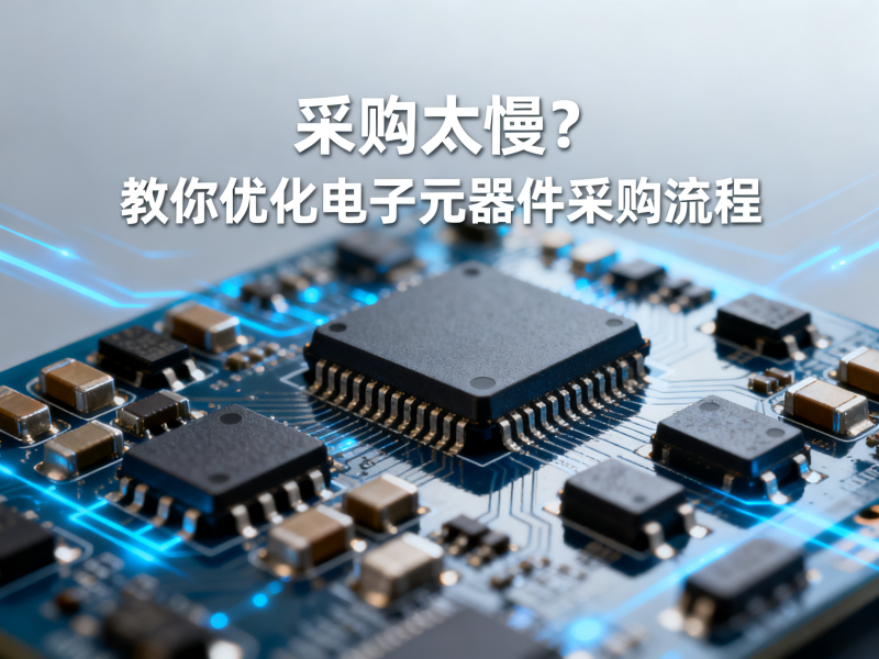 采购太慢？教你优化电子元器件采购流程