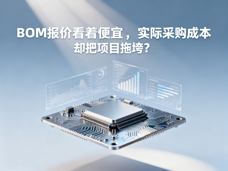 BOM报价看着便宜，实际采购成本却把项目拖垮？