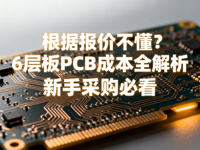 报价不懂？6层板PCB成本全解析，新手采购必看