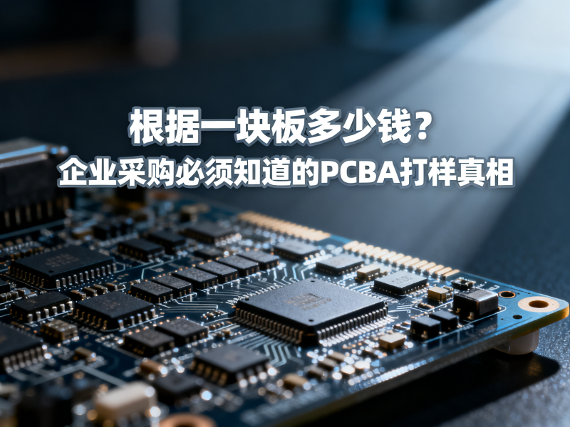 一块板多少钱？企业采购必须知道的PCBA打样真相