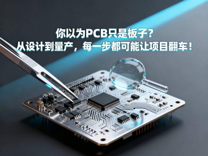 你以为PCB只是板子？从设计到量产，每一步都可能让项目翻车！