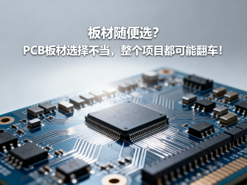 你以为板材随便选？PCB板材选择不当，整个项目都可能翻车！