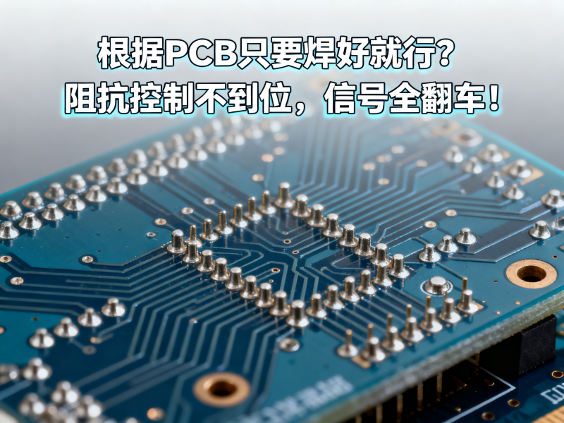 PCB只要焊好就行？阻抗控制不到位，信号全翻车！